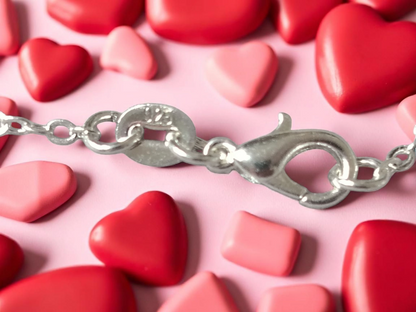 Chaine petit maillons entrelacés