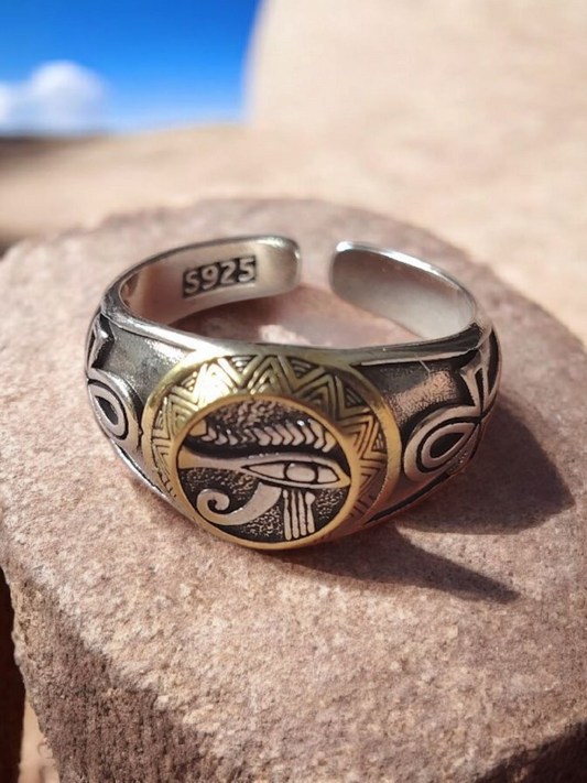 Bague  œil d'Horus